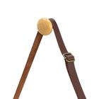 Zeller, lustro ścienne bambusowe, okrągłe, 38 cm