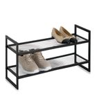 Zeller, metalowa półka na buty, nordic space, 70-36-24 cm