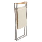 Zeller, rozkładany kosz na pranie, 36-40-67 cm