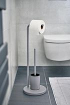 Zeller, Vetro, stojak na papier toaletowy i szczotka do WC, wys. 63 cm