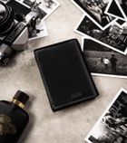 Zestaw prezentowy: Portfel, Brelok, czarny, skórzany, Peterson