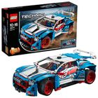 Zestaw promocyjny: LEGO Technic, Niebieska wyścigówka, 42077 + GRATIS: LEGO Speed Champions, Ford Fiesta M-Sport WRC, 75885