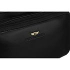 Zestaw, Saszetka na biodro, nerka, Etui na klucze, czarny, skórzany, Peterson