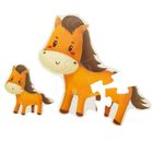 Zwierzęta, puzzle 6w1