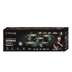 Starke Pro, Naturale, zestaw garnków marmurowych z pokrywką i patelnia, 10 elementów