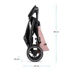 Kinderkraft, Cruiser LX, wózek spacerowy, Pink