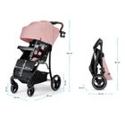 Kinderkraft, Cruiser LX, wózek spacerowy, Pink