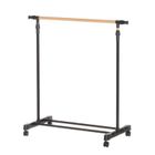 4living, Cascia, mobilny wieszak na ubrania, metalowy, 43-145-160 cm