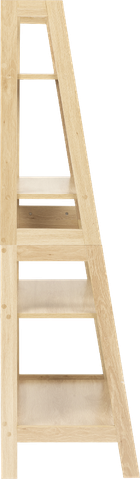 5five Simply Smart, Abana, regał na książki otwarty z 5 półkami, 76-43-146 cm