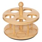 5five Simply Smart, Cozy, obrotowy pojemnik na przyprawy, 4 szklane słoiczki