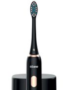 Abee, Dupont Sonic 3.0 UV Ultra, szczoteczka soniczna, dezynfekcja UV, końcówki z włókna, 2 szt., czarna