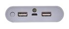 Action, powerbank, 10000mah; microusb, usb 2.0, czarny