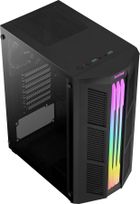Aerocool, PGS Prime-G-BK-v1, obudowa komputerowa, RB, czarna