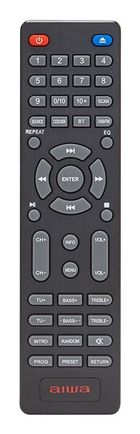 Aiwa, MSBTU-700DAB, wieża, 2-25W, czarna