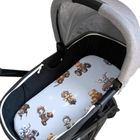 Albero Mio, Little Drivers World, prześcieradło do gondoli, 35-80 cm