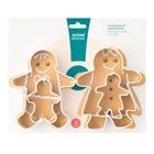 Altom Design, komplet 4 wykrawaczy nierdzewnych, Ciastuś