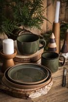 Altom Design, Reactive Forest, talerz ceramiczny, deserowy, 20 cm