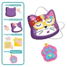 Askato, Genialny dzieciak, torebka kotek, filcowe wyszywanki