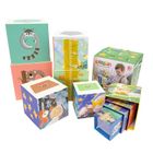 Askato, wieża do układania, 10 kartonowych sześcianów