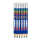 Astra, Astrino, ołówki grafitowe z gumką do nauki pisania, trójkątne, jumbo, HB
