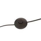 Atmosphera, Floris, lampa podłogowa łukowa, metalowa, srebrna, 177 cm