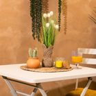 Atmosphera, Lari, sztuczna trawa w jutowej doniczce, 41 cm