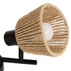 Atmosphera, Myha, lampy sufitowe, 2 klosze z plecionego papieru, 2xśrednica 15 cm