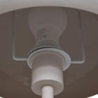 Atmosphera, Savio, lampa podłogowa grzybek, metalowa, 140 cm