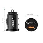 Aukey, ładowarka samochodowa USB, CC-T13 (USB, kolor czarny)