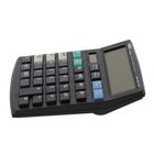 Axel, kalkulator biurowy, czarny, 12 cyfrowy wyświetlacz