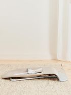 BabyBjörn, Balance Soft Woven/Jersey, leżaczek, beżowy, szary