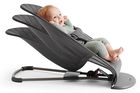 BabyBjörn, Bliss 3D Jersey, leżaczek bujaczek, piaskowoszary
