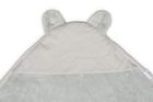 BabyMatex, kocyk z kapturkiem, koala muślin, szary, 95-95 cm
