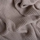 Babymatex, Lily, kocyk bawełniany, beżowy, 75-100 cm