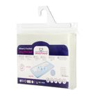 BabyMatex, prześcieradło nieprzemakalne, jersey, kremowe, 70-140 cm