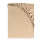 BabyMatex, prześcieradło z gumką, jersey, beżowe, 70-140 cm