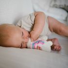 BabyOno, Llama Lulu, przytulanka, szeleścik, różowy