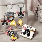 BabyOno, miękka grzechotka kontrastowa, Mouse