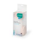 BabyOno, pojemniki do przechowywania i mrożenia pokarmu z ustnikiem, beżowy, 4 szt.