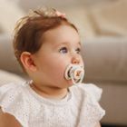 BabyOno, smoczki symetryczne, silikonowe, 6-18 m