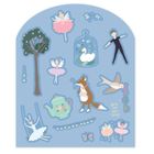 Baletnice. Zestaw naklejek wielokrotnego użytku