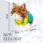 Balody, Kot elegant, klocki konstrukcyjne, 846 elementów