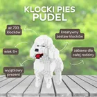 Balody, Pies Pudel mały, klocki konstrukcyjne, 793 elementów