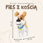 Balody, Pies z kością, klocki konstrukcyjne, 2100 elementów