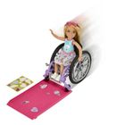 Barbie, Chelsea na wózku, zestaw z lalką i akcesoriami