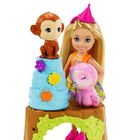 Barbie, Chelsea Urodziny z niespodzianką, zestaw z lalką i akcesoriami