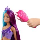Barbie, Dreamtopia, Długie włosy, lalka syrenka