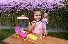 Barbie, Dzień na plaży, zestaw akcesoriów bez lalki