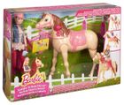 Barbie, Dżokejka i konik, zestaw z lalką