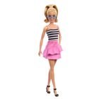 Barbie, Fashionistas, 65. rocznica, lalka, biało-czarny top